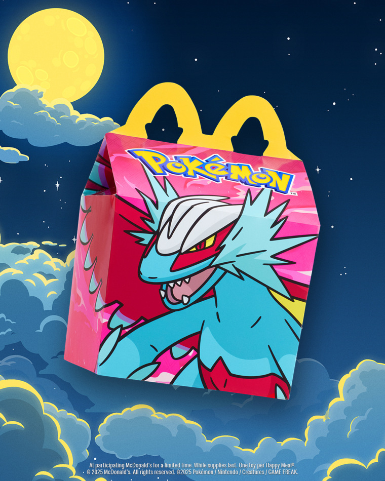 Happy Meal de Pokémon Luna Rugiente.