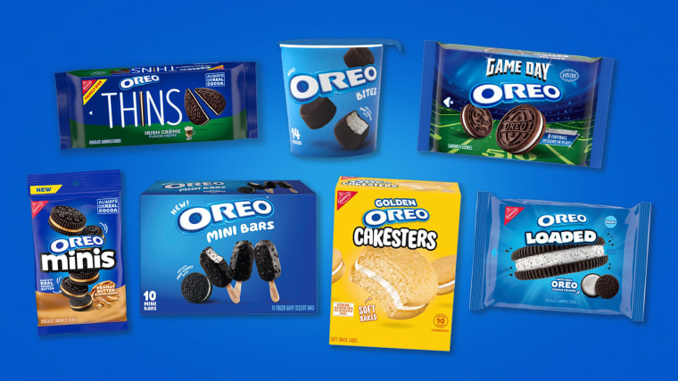 New and returning Oreo flavors.