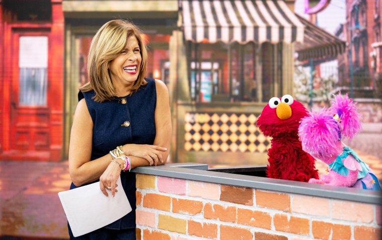 Hoda and Sesame Street.