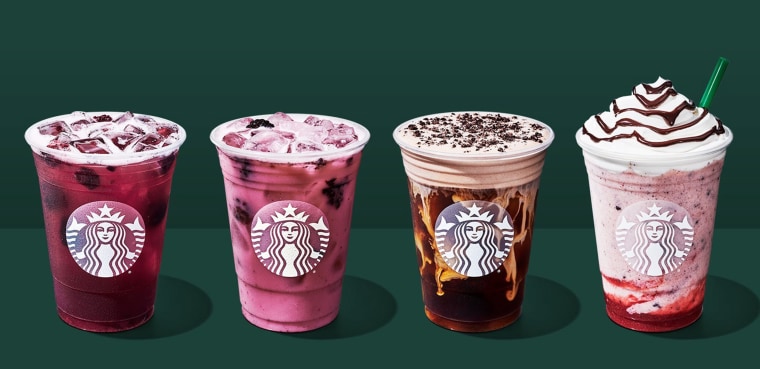 Starbucks' Valentine's Day offer.