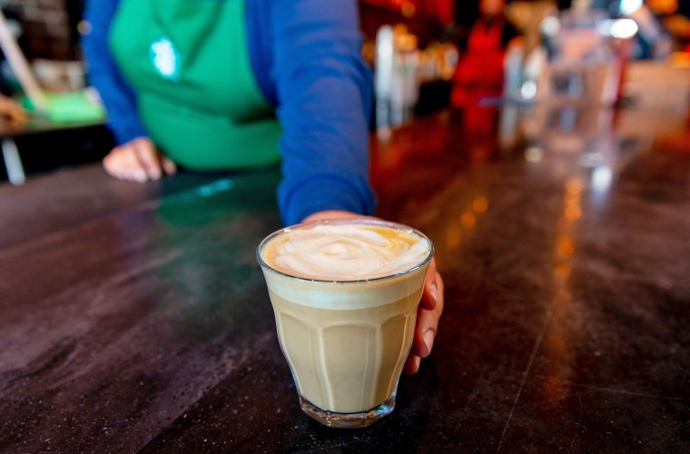 Starbucks introduces the cortado to its menu.