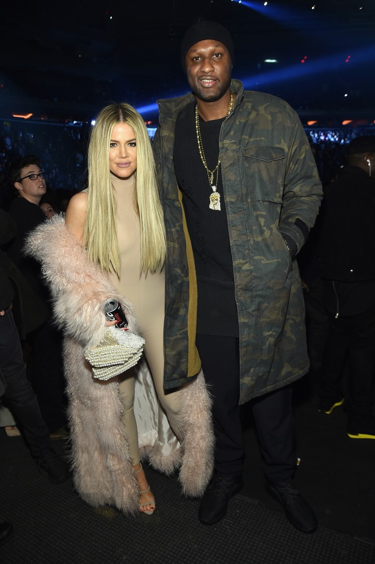 Khloe Kardashian and Lamar Odom