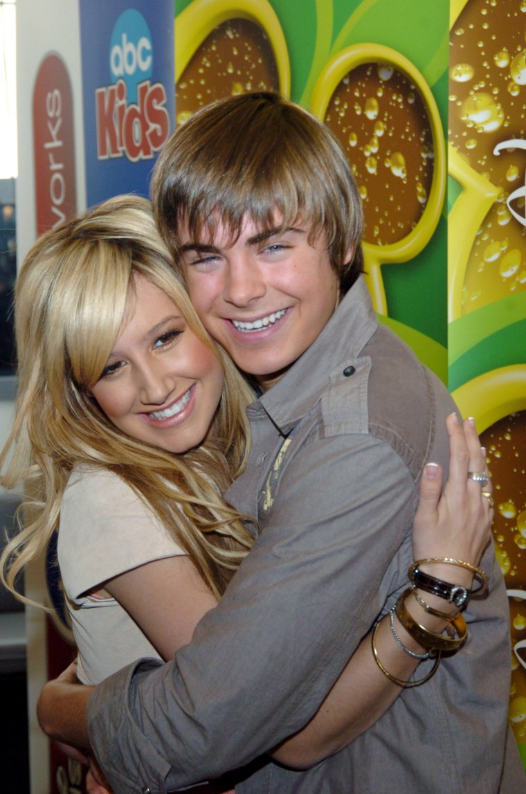 Ashley Tisdale and Zac Efron