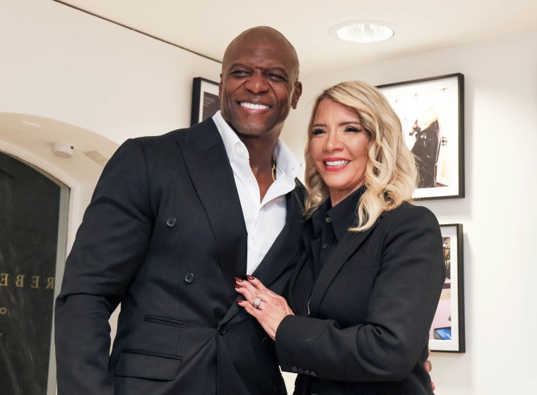 Terry Crews and Rebecca Crews 