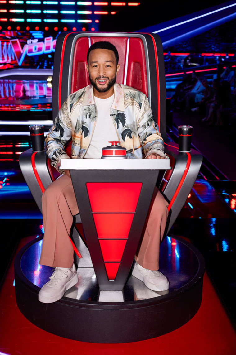 John Legend on season 27 of "The Voice."