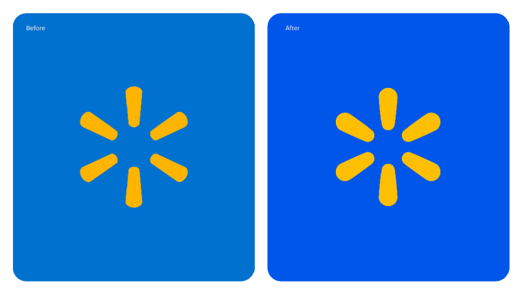 The before and after Walmart spark.