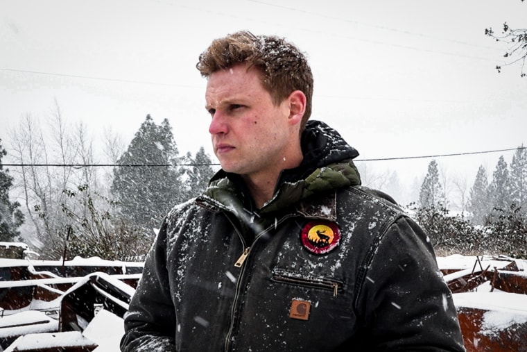 Capt. Ben McLane serves in the Gifford Pinchot National Forest, in southern Washington.