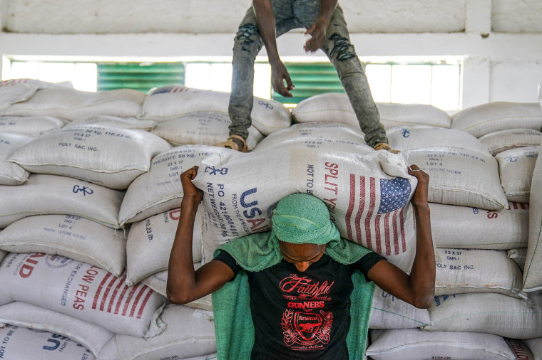 Aid Distribution And Rebuilding In Tigray