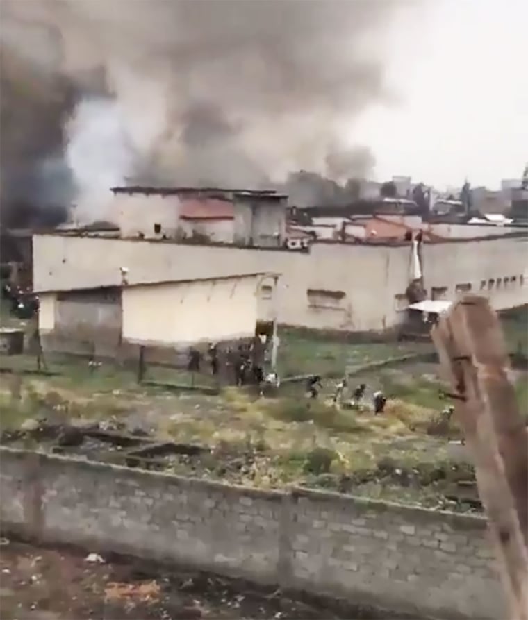 Congo Prison Break Fire