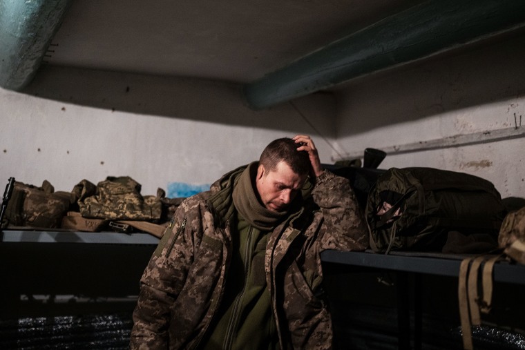 Ukrainian soldiers prepare for frontline rotation near Pokrovsk