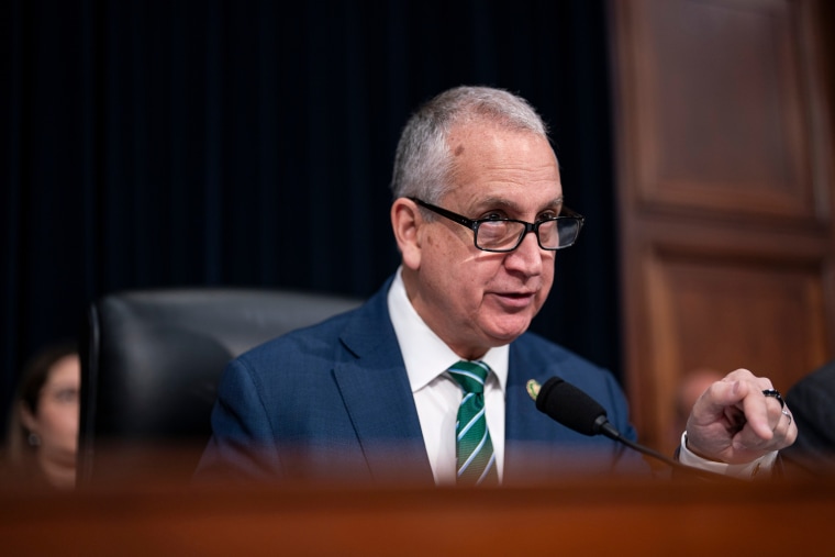 Rep. Mario Diaz-Balart, R-Fla., speaks during a House hearing in 2024. 