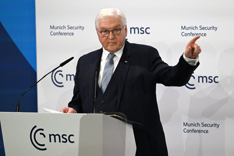 Presidente alemán Frank-Walter Steinmeier 