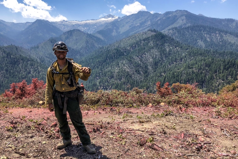 U.S. Forest Service Firefighting Capt. Ben McLane, serves in the Gifford Pinchot National Forest in southern Washington.