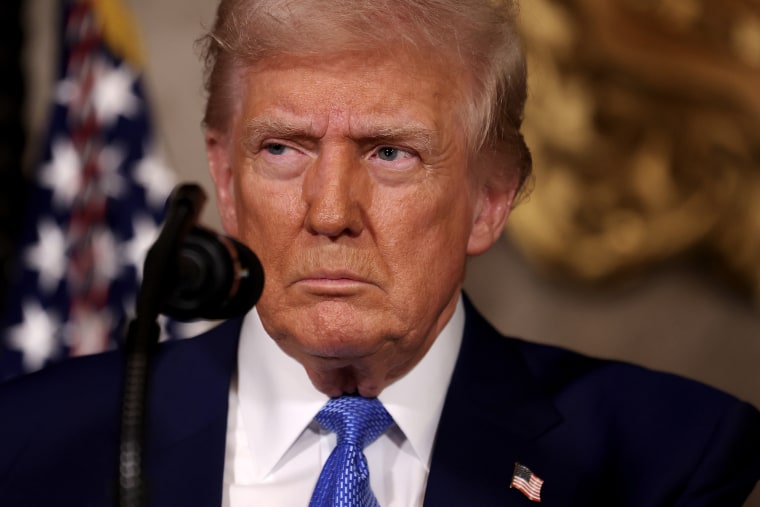 President Trump Signs Executive Orders At Mar-a-Lago In Palm Beach, Florida