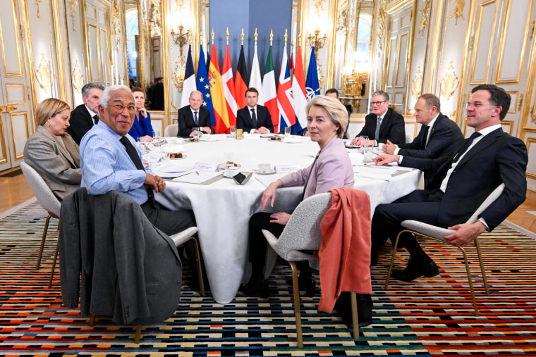 Image: European Leaders Hold Emergency Summit On Ukraine