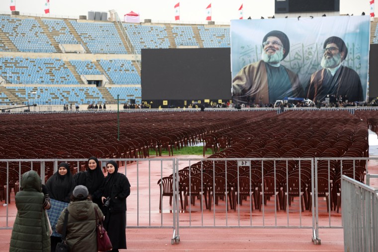 Image: LEBANON-NASRALLAH-FUNERAL