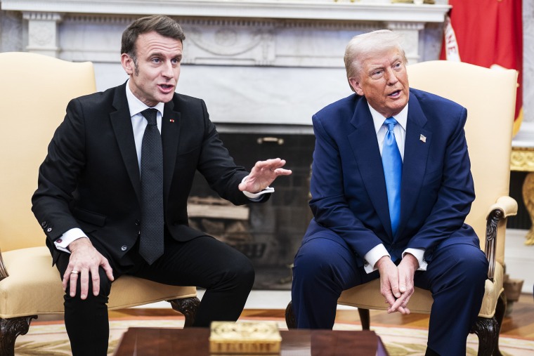 Trump White House Macron Visit
