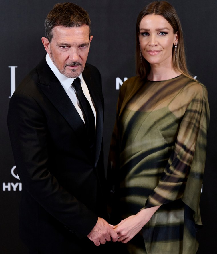 Antonio Banderas y Nicole Kimpel