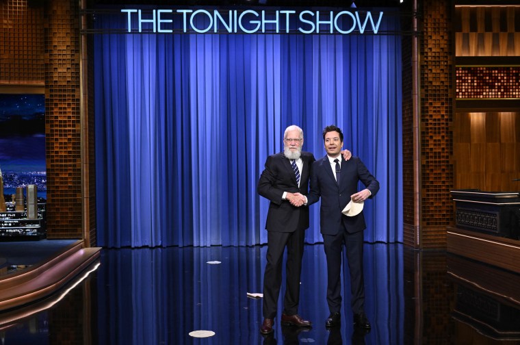 David Letterman, Jimmy Fallon