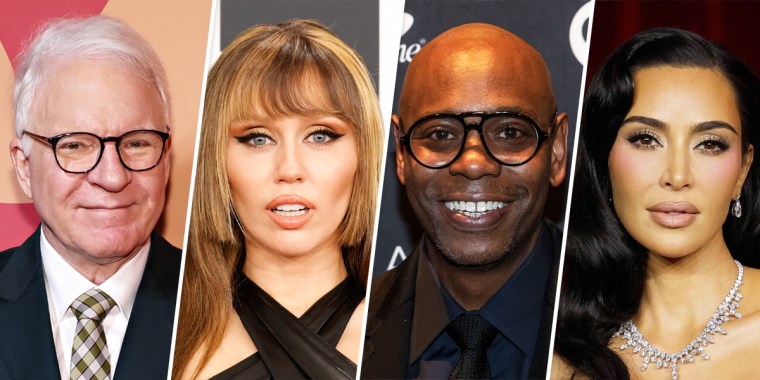 Steve Martin / Miley Cyrus / Dave Chappelle / Kim Kardashian