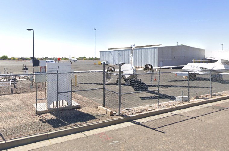 El aeropuerto de Scottsdale, Arizona.