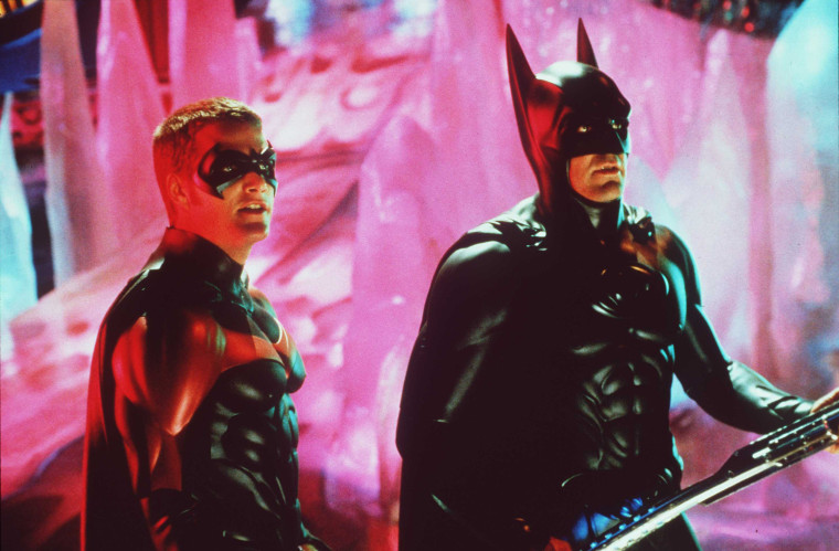 "Batman And Robin " Movie Stills Starring George Clooney And Chris O'Donnell