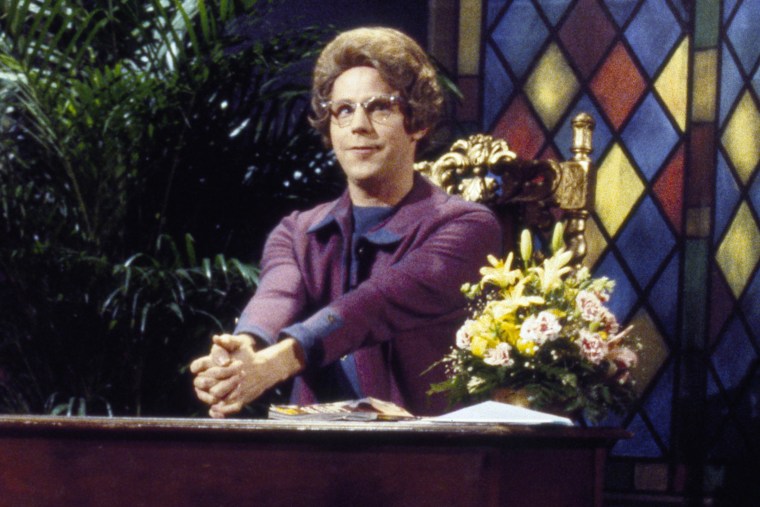 Dana Carvey played the Church Lady on the Dec. 5, 1987 episode of "Saturday Night Live."