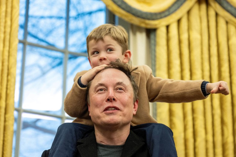 Elon Musk's Son Visits The Oval Office And Causes Trouble