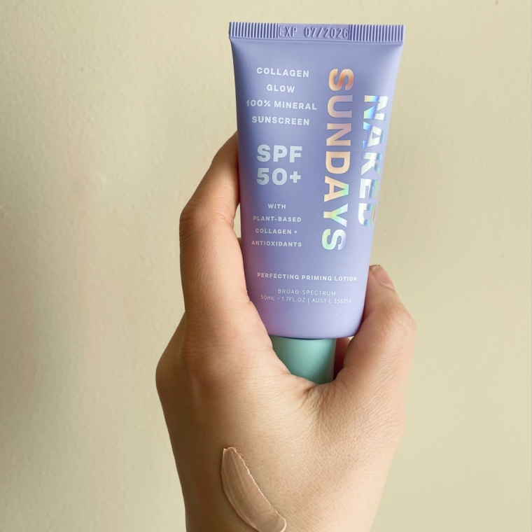 Naked Sundays Collagen Glow 100% Mineral Perfecting Priming Lotion