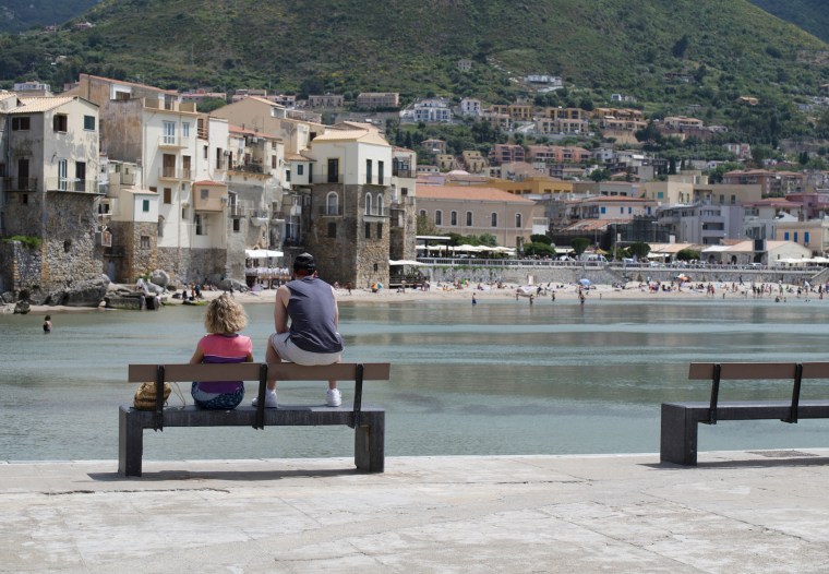 View of Sicily, Italy from season 2 of "The White Lotus."