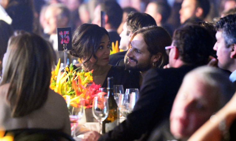 Zoe Saldaña and Marco Perego in 2013.