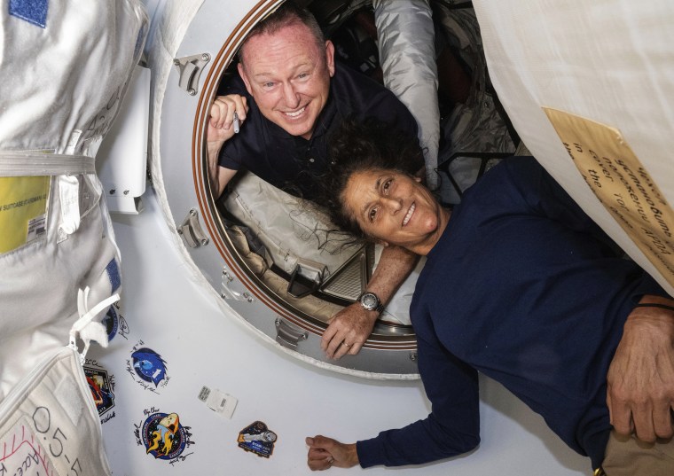 Astronauts Butch Wilmore and Suni Williams 