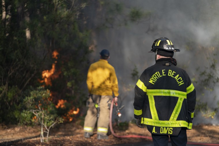 Wildfire In South Carolina Forces Evacuations