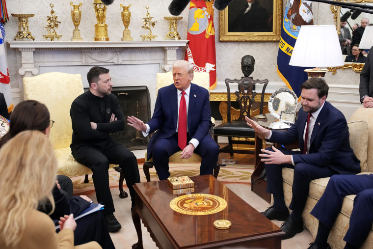 El presidente Trump recibe al presidente ucraniano Zelensky en la Casa Blanca