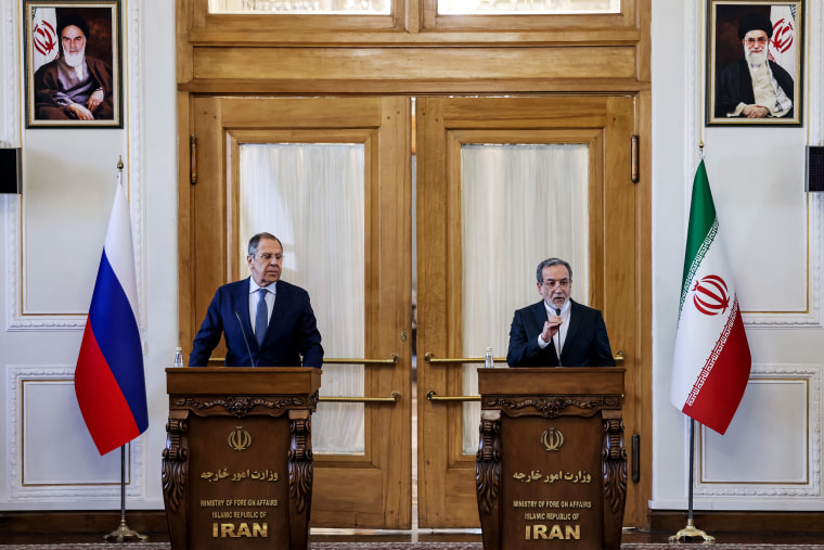 Sergei Lavrov in Tehran