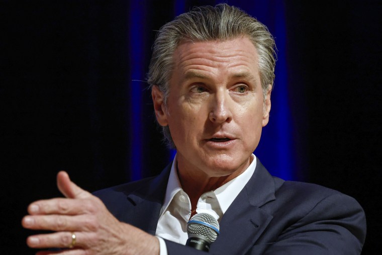 Gavin Newsom.