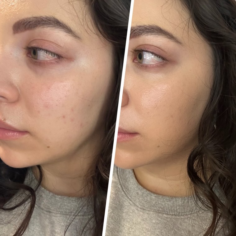 Before (left) and after (right)