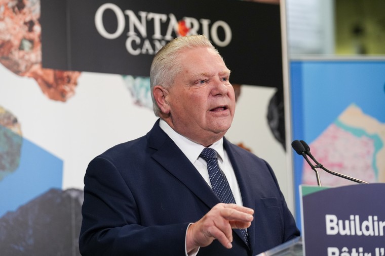 Ontario Premier Doug Ford