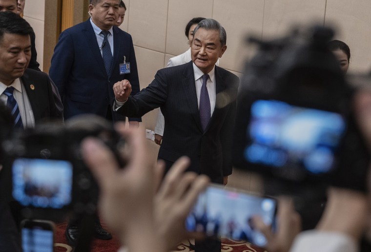 Imagen: El liderazgo de China celebra dos sesiones anuales de la conferencia de prensa del ministro extranjero