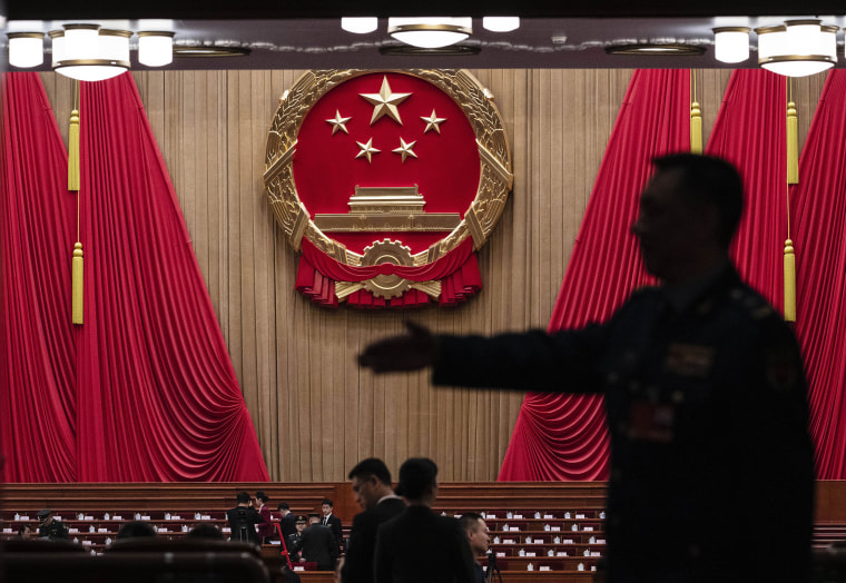 Foto: Liderança da China realizou reuniões políticas anuais - NPC