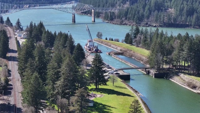 The Columbia River in Portland, Ore.