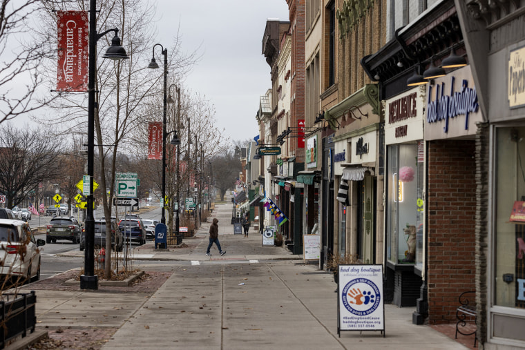 Downtown Canandaigua, N.Y.