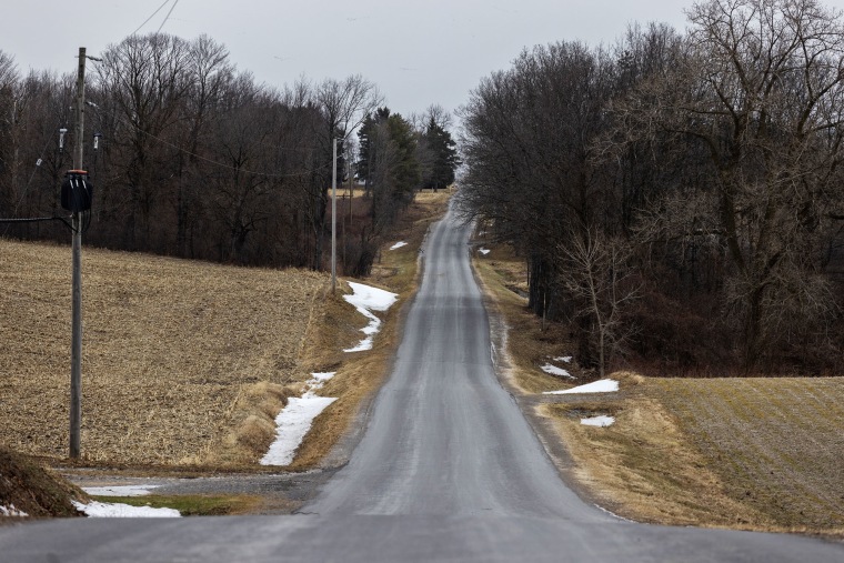 Payne Road in Yates County, N.Y. 