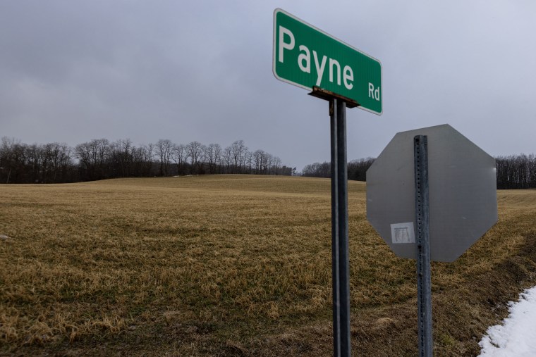 Payne Road in Yates County, N.Y. 