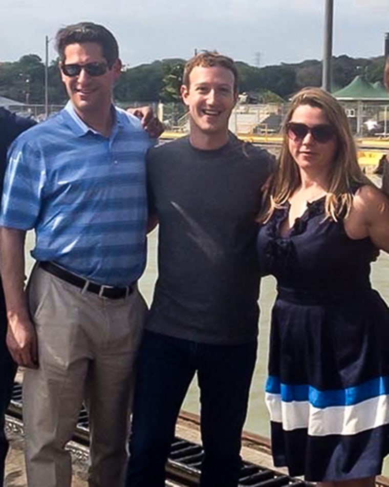 Joel Kaplan, Mark Zuckerberg and Sarah Wynn-Williams.