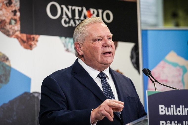 Primeiro Ministro de Ontário Doug Ford