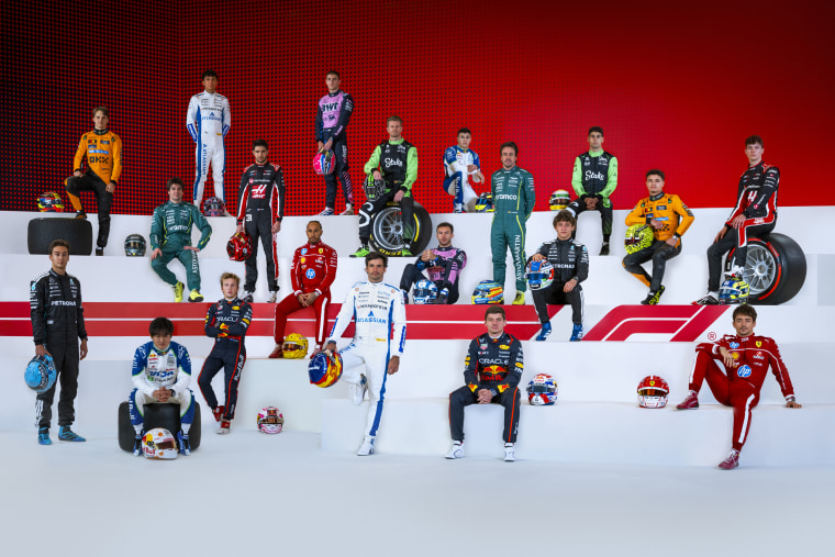 Formula 1 Testing in Bahrain - Drivers Photocall