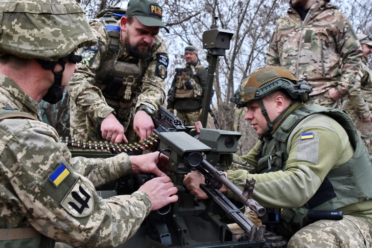 Ukraine military training 