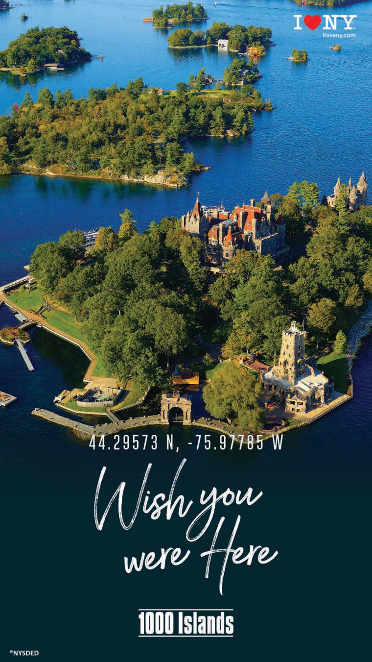 Thousand Islands tourism officials pulled this ad from Canadian audiences after it drew negative comments.