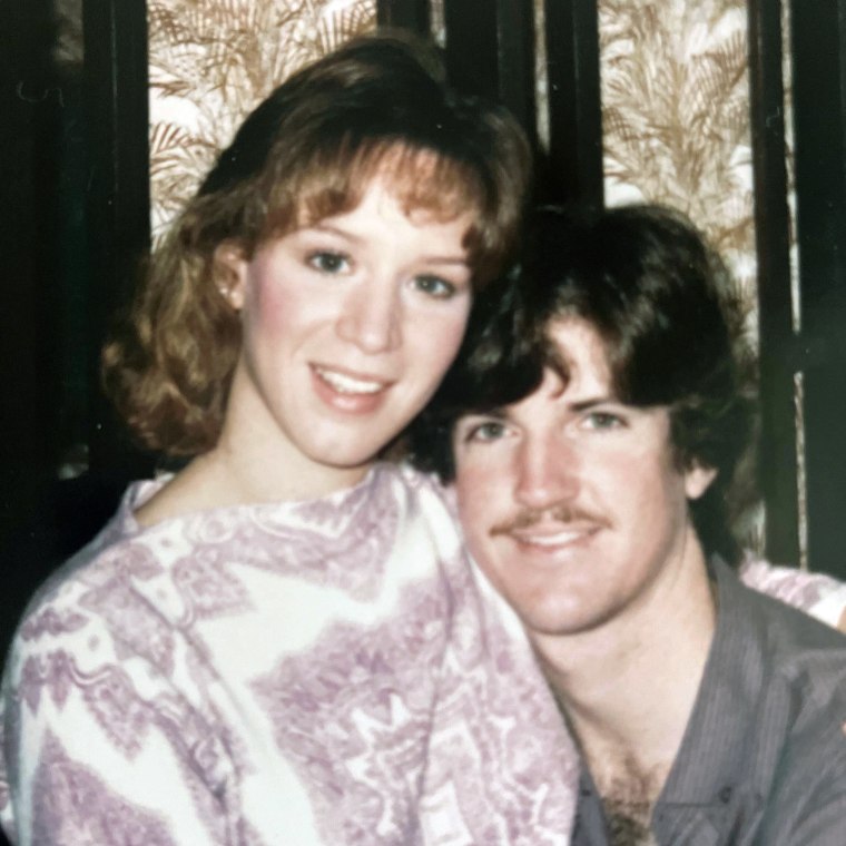 The victim of the mass fire Elizabeth Williams Allen with her husband Wayne 